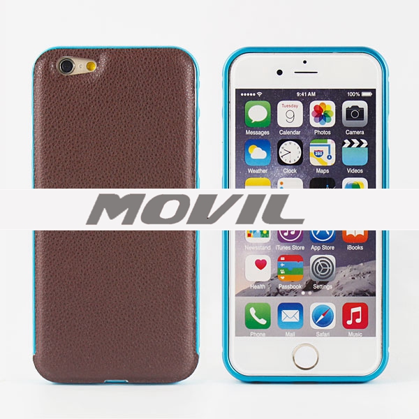 NP-2187 pu cuero funda para Apple iPhone 6-0